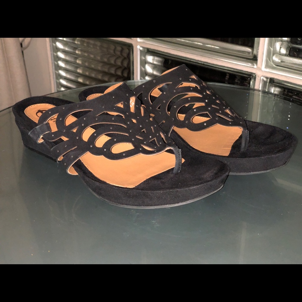 Earthies - Toro - Black Suede 8.5